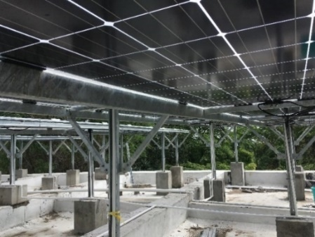 Atop covered with SPV system, high SRI coating and bi-facial SPV system